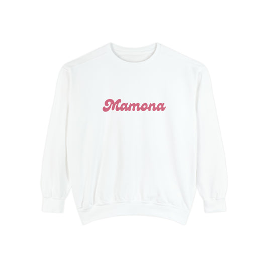 Mamona Sudadera Unisex Garment-Dyed Sweatshirt